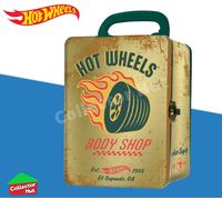Hot Wheels Die Cast Tin Storage Carry Case for 18 Cars OFFICIAL BRAND