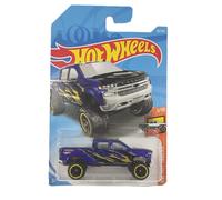 Hot Wheels Die-Cast Vehicle Chevy Silverado Boss 2019 Blue