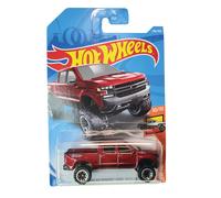 Hot Wheels Die-Cast Vehicle Chevy Silverado Boss 2019 Red