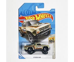 Hot Wheels Die-Cast Vehicle Dodge D100 Beige 1987