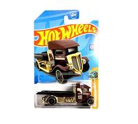 Hot Wheels Die-Cast Vehicle Fast-Bed Hauler Brown
