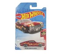 Hot Wheels Die-Cast Vehicle Ford Torino Talladega 1969 Red