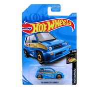 Hot Wheels Die-Cast Vehicle Honda City Turbo Ii 1985 -Blue