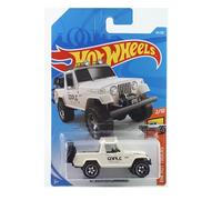 Hot Wheels Die-Cast Vehicle Jeepster Commando White 1967