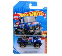 Hot Wheels Die-Cast Vehicle Mercedes Unimog Blue