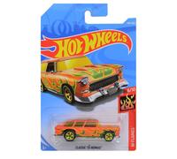 Hot Wheels Die-Cast Vehicle Nomad classic 1955 Orange