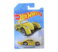 Hot Wheels Die-Cast Vehicle Volkswagen Kafer Racer Yellow