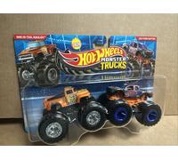 HOT WHEELS DIECAST MONSTER TRUCKS- 1956 Hi-Tail Hauler & 2017 Ford Raptor