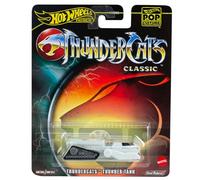 Hot Wheels DieCast - THUNDERCATS Classic THUNDER TANK Vehicle Model - Multicolour - 1/64 Scale - Length 5 cm, HVJ53