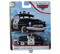 Hot Wheels Disney Cars Sheriff, Radiator Spring 1:55 Scale Die Cast Car Toy for Children, Unisex, Ages 3+