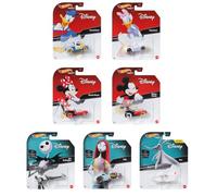 Hot Wheels Disney Character Cars Complete Set of 7 Diecast Vehicles Bundle from HKV23-956C Release