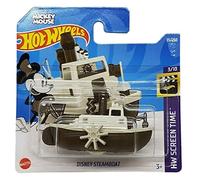 Hot Wheels - Disney Steamboat - HW Screen Time 3/10 - HCT56 - Short Card - Mickey Mouse - Mattel 2022