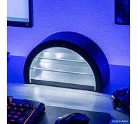 Hot Wheels Display Case Light - Officially Licensed Mattel Merchandise, Light Up Case Holds 8 Cars, Wheel Shaped Wall Moutable or Freestanding, Gift for Collectors