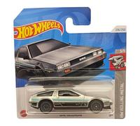 Hot Wheels DMC DeLorean Die-Cast Car, HW Rolling Metal Collection, 236/250 WITH PROTECTIVE CASE