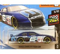 Hot Wheels Dodge Charger Stock Car Mopar Race Day 5/10 Short Card Sealed