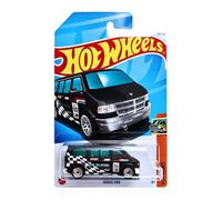 Hot Wheels - Dodge Van - HW Vans 5/5 - HTB95 - Short Card - RAM - HW Racing - TanChan Customs - Mattel 2024-1:64