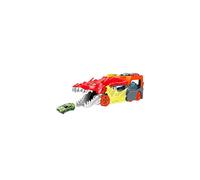 Hot Wheels City Dragon Launch Transporter, Spits Cars from its Mouth, Gift for Kids 3 Years & Up