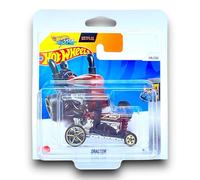 Hot Wheels Dragtor (Ruby Red, Black & Chrome) 9/10 HW Metro - 2024-176/250 (Short Card) - includes a KLAS Car Keeper Protector Case - HTF04