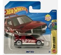 Hot Wheels - Drift Box - HW Euro 1/10 - JJH40 - Short Card - Red Drift Wagon - Red - Mattel 2026 - 1:64 - Fantasy Model