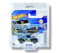 Hot Wheels Drift-Ender (Blue, Yellow & White) 4/5 HW First Response - 2025-114/250 (Short Card) - includes a KLAS Car Keeper Protector Case - HYY00