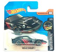 Hot Wheels DTY77 - Nissan Fairlady Z „ADVAN“ Schwarz (Nightburnerz 3/10)