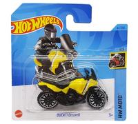 Hot Wheels - Ducati DesertX - HW Moto 1/5 - HKK31 - Short Card - Motorcycle - Yellow - Mattel 2023