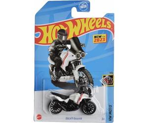 Hot Wheels Ducati DesertX, HW Moto 1/5 [White/Black] 67/250