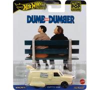 Hot Wheels Dumb And More Dumb Van Mutt Cutts Van - Die Cast 1:64 Scale - Length 8 cm - HVJ35 - Pop Culture Series