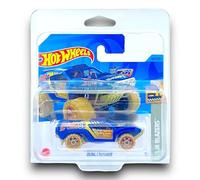 Hot Wheels Dune Crusher (Blue, Red & Yellow) 2/10 Baja Blazers - 2023-182/250 (Short Card) - COMES IN A KLAS CAR KEEPER SHORT CARD PROTECTOR CASE - HKJ58