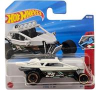 Hot Wheels Dune It Up, Black and White Off-Road Racing Vehicle, Die-Cast Model