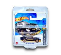 Hot Wheels El Segundo Coupe (Black & Gold) 4/5 HW Dream Garage - 2023-105/250 (Short Card) - COMES IN A KLAS CAR KEEPER PROTECTIVE COLLECTORS CASE - HKJ96