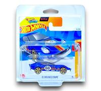 Hot Wheels El Segundo Coupe (Blue & White) 1/5 HW Turbo - 2024-51/250 (Short Card) - COMES IN A GENUINE KLAS CAR KEEPER PROTECTOR CASE - HTD10