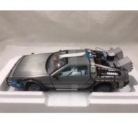 Hot Wheels Elite 1:18 DieCast Back To The Future Time Machine With Mr.Fusion New