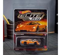 Hot Wheels Elite 64 McLaren M6GT 1:64 Die-Cast Collectible Model Car - McLaren Orange with Opening Rear Engine & Real Riders™ Wheels - Mattel Creations Exclusive (HWG05)