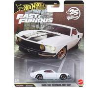 HOT WHEELS FAST AND FURIOUS 25 YEARS 1969 FORD MUSTANG BOSS 302 3/5 JHW72