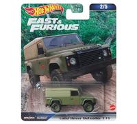 Hot Wheels Fast and Furious Auto Land Rover Defender 110 - Model Die Cast Scala 1:64 - Length 7cm HKD26