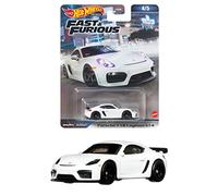 Hot Wheels Fast and Furious Die Cast Car Model 718 Cayman GT4 Scale 1:64 6cm HKD20