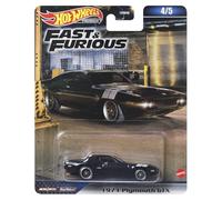 Hot Wheels Fast and Furious DieCast Model Car '71 Plymouth GTX - 1/64 Scale Length 7cm