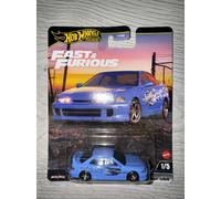 Hot Wheels Fast & Furious Custom Acura Integra Sedan 1/5 Scale, Blue