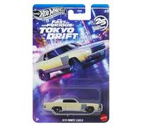 Hot Wheels FAST AND FURIOUS Tokyo Drift Auto 1970 MONTE CARLO - Die Cast Model 1:64 Scale - Length 7 cm - JKX07