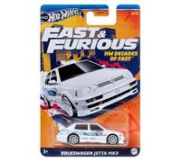 Hot Wheels FAST AND FURIOUS VW VOLKSWAGEN JETTA MK3 - Die Cast model 1:64 scale - length 7cm - HRW44