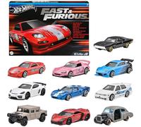 Hot Wheels Fast Furious 10 Car Pack Vehicle Toy Mini Car 3 Years Old And Up Multi Hvx27 &