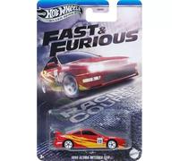 Hot Wheels Die-cast Car Fast & Furious 1996 Acura Integra GSR Racing Course Series Red & Yellow 2/5