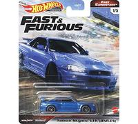 Hot Wheels Fast & Furious Collection of 1:64 Scale Vehicles from The Fast Film Franchise, Modern & Classic Cars, Great Gift for Collectors & Fans of