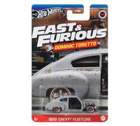 Hot Wheels Fast and Furious Dominic Toretto Car 1950 Chevy Fleetline Model Die Cast Scale 1:64 - Length 7 cm - HRW49