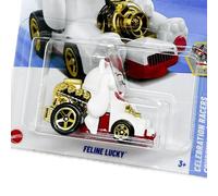 Hot Wheels Feline Lucky, Celebration Racers 9/10 [White] 234/250