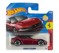 Hot Wheels Ferrari 12Cilindri - Ferrari 4/5 - JJH41 - Short Card - Red - Mattel 2026 (94/250) - Licensed Model - 1:64 - Super Sports Car