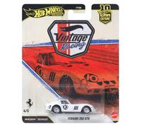 Hot Wheels Ferrari 250 GTO Mattel Collectible Car. Premium Miniature with Metall