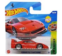 Hot Wheels Ferrari F40 Competizione HYW59 HW Exotics 4/5 Short Card Red Ferrari Licence Mattel 2025 1:64