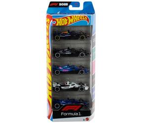 Hot Wheels FIA Formula 1 2025 Race Team 5-Pack Gift Set - JLN11
